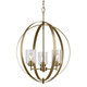 Winslow Three Light Chandelier (44034NBR)