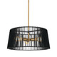 Linara Three Light Pendant (44171BK)