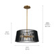 Linara Three Light Pendant (44171BK)