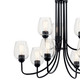 Valserrano Nine Light Chandelier (44378BKCS)