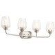 Kichler - 45130NICS - Four Light Bath - Valserrano - Brushed Nickel