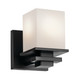Kichler - 45149BK - One Light Wall Sconce - Tully - Black