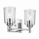 Kichler - 45573CHCLR - Two Light Bath - Shailene - Chrome