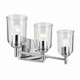 Kichler - 45574CHCLR - Three Light Bath - Shailene - Chrome