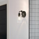 Gunnison One Light Wall Sconce (45664BK)