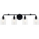 Gunnison Four Light Bath (45667BK)