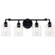 Gunnison Four Light Bath (45667BK)