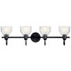 Avery Four Light Bath (45974BK)