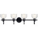 Avery Four Light Bath (45974BK)