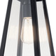 Delison One Light Outdoor Wall Mount (49331BK)