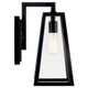 Delison One Light Outdoor Wall Mount (49331BK)