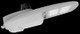 Westgate - STL2-150W-30K - LED Street/Roadway Lights W/Nema Twist-Lock Photocell Socket (Shorting Cap Incl.) - Light Grey