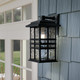 Beacon Square One Light Outdoor Wall Mount (49831BKT)