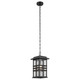 Kichler - 49833BKT - One Light Outdoor Pendant - Beacon Square - Textured Black