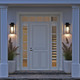 Capanna One Light Outdoor Wall Mount (49928BKT)