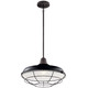 Pier One Light Outdoor Pendant/Semi Flush (49993BK)