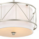 Birkleigh Three Light Pendant/Semi Flush (52074SN)