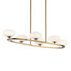 Pim Six Light Chandelier (52224FXG)
