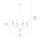 Armand Eight Light Chandelier (52349WH)