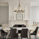 Emmala Six Light Chandelier (52420BNB)