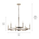 Tolani Six Light Chandelier (52427PN)