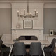 Tolani Six Light Chandelier (52427PN)
