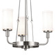 Vetivene Three Light Mini Chandelier (52450CLP) Vetivene Three Light Mini Chandelier (52450CLP)