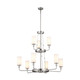 Kichler - 52452CLP - Nine Light Chandelier - Vetivene - Classic Pewter