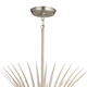 Baile Six Light Chandelier (52458NI)