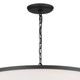 Heddle Six Light Chandelier (52466BKT)