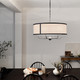 Heddle Six Light Chandelier (52466BKT)