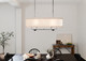 Heddle Eight Light Linear Chandelier (52467AVI)
