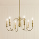 Karthe Six Light Chandelier (52470NBR)