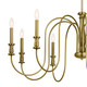 Karthe Nine Light Chandelier (52471NBR)