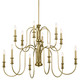 Karthe 12 Light Chandelier (52472NBR)