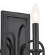 Karthe Three Light Wall Sconce (52473BK)