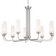 Truby Nine Light Chandelier (52481PN)