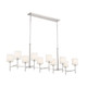 Kichler - 52503PN - Ten Light Linear Chandelier - Ali - Polished Nickel