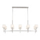 Ali Ten Light Linear Chandelier (52503PN)