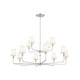 Kichler - 52518PN - 12 Light Chandelier - Pallas - Polished Nickel