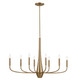 Kichler - 52528CPZ - Eight Light Chandelier - Deela - Champagne Bronze