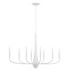 Kichler - 52528WH - Eight Light Chandelier - Deela - White
