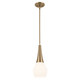 Kichler - 52529CPZ - One Light Pendant - Deela - Champagne Bronze