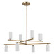 Kichler - 52532CPZWH - LED Chandelier - Gala - Champagne Bronze