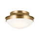 Kichler - 52544BNB - Two Light Flush Mount - Bretta - Brushed Natural Brass
