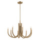 Kichler - 52550CPZ - Eight Light Chandelier - Odensa - Champagne Bronze
