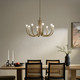 Odensa Eight Light Chandelier (52550CPZ)