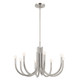 Kichler - 52550PN - Eight Light Chandelier - Odensa - Polished Nickel