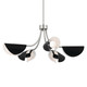 Arcus Five Light Chandelier/Semi Flush (52558SN)