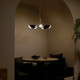 Arcus Five Light Chandelier/Semi Flush (52558SN)